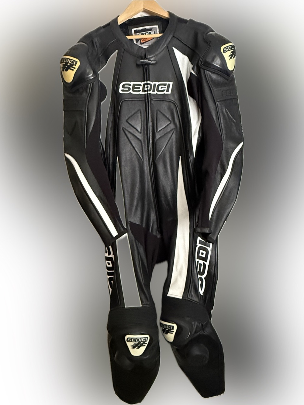 Sedici Men's Black Performance Motorcycle Suit
